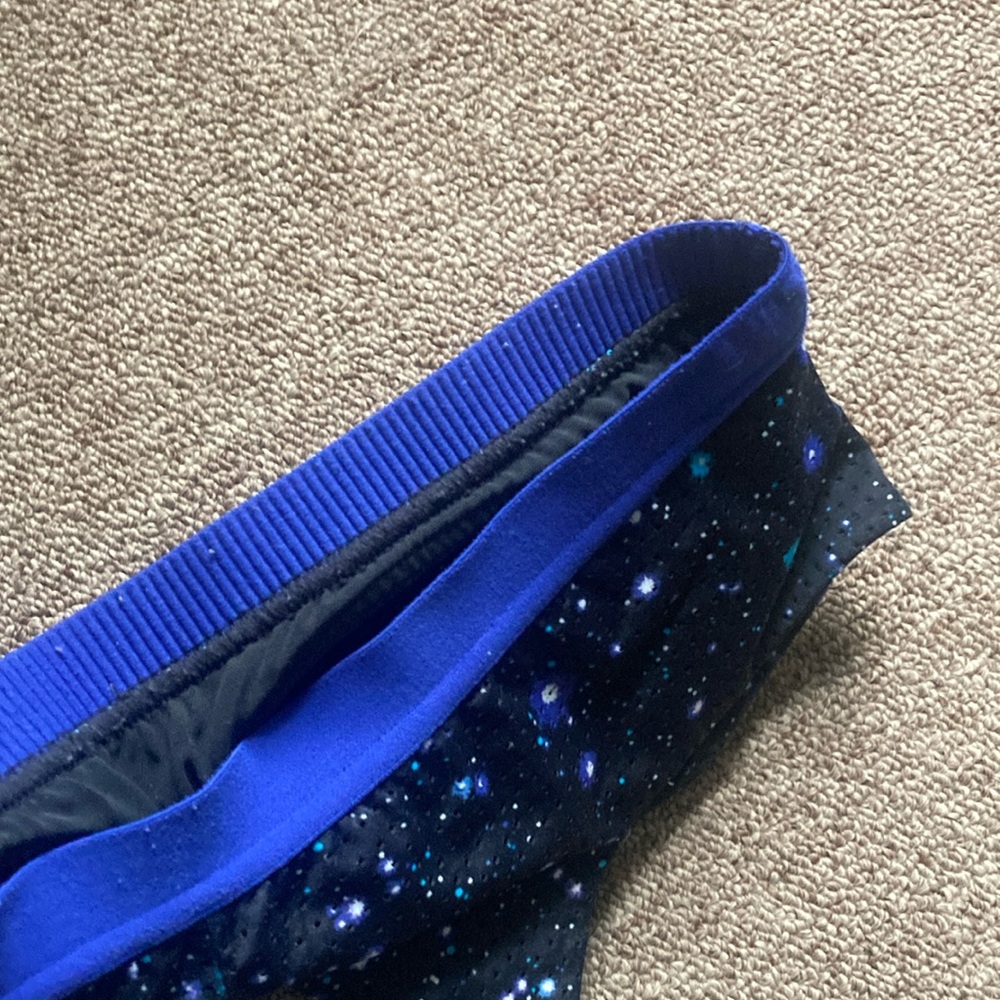 VSX Sport Black and Blue Sports Bra - Picture 9 of 10